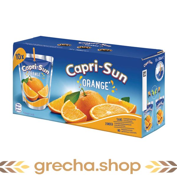 Сок апельсиновый Orange Capri Sun 10 х 220 мл 60913 фото