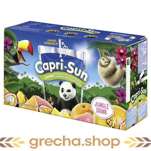 Сок мультифруктовый Jungle Drink Capri Sun 10 х 220 мл 60911 фото