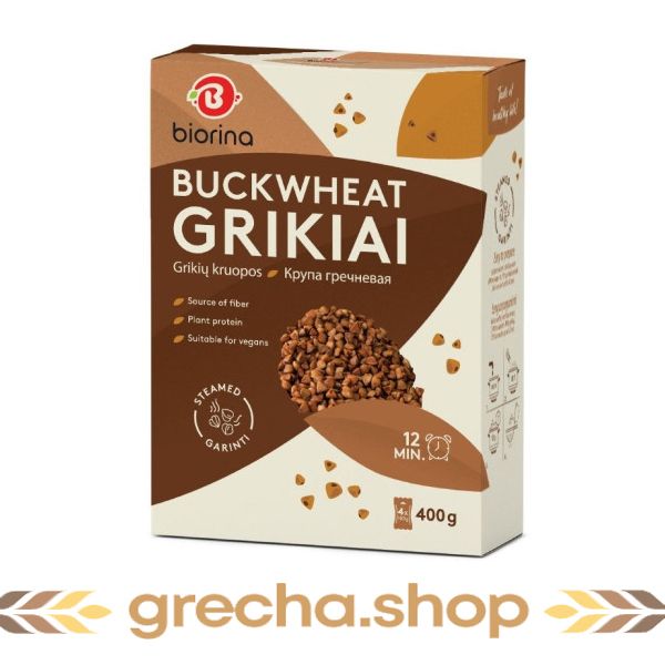 Buckwheat in bags Biorina 4x100g buckwheat