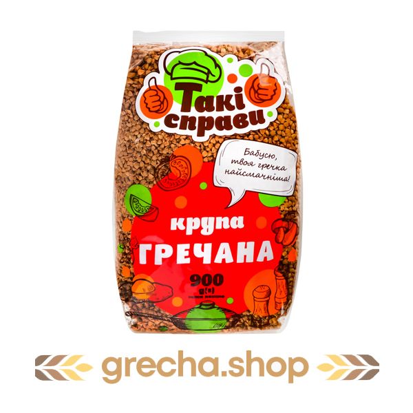 Buckwheat groats Такі справи 900 grams