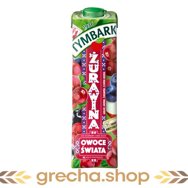 Cranberry juice TYMBARK Cranberry 1 liter