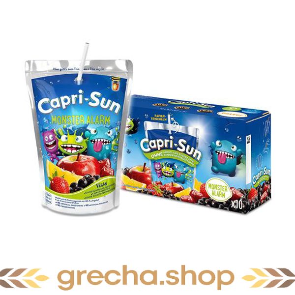 Сок фруктовый микс Monster alarm Capri Sun 15 х 330 мл 60944 фото