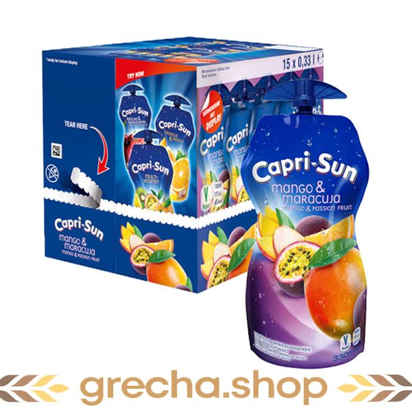 Сок манго-маракуйя Mango-maracuja Capri-Sun 15 х 330 мл 60948 фото